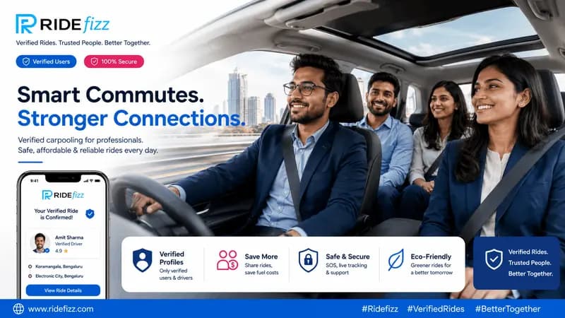 Verified Carpool App India: The Future of Safe and Affordable Ride Sharing