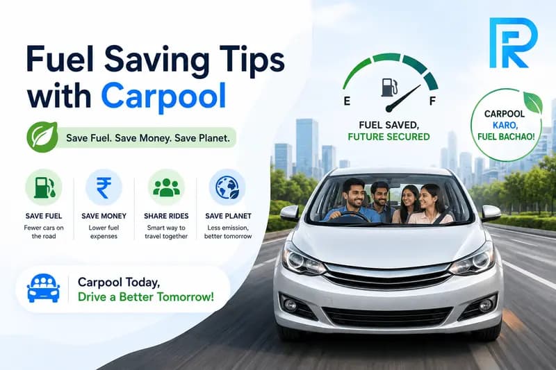 Fuel Saving Tips with Carpool in India